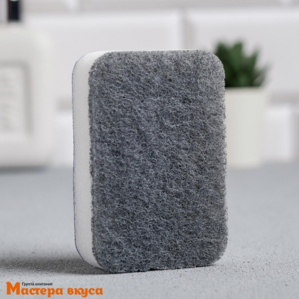 Губка для посуды "Терпение и труд, мне не идут" 9*6 см