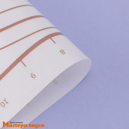 Коврик силиконовый с разметкой 42*29,5 см, армированный