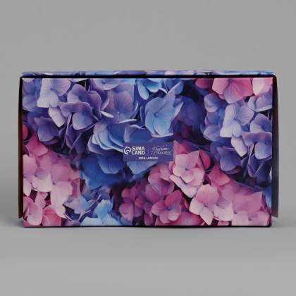 Упаковка для сладостей 20*12*4 см "Гортензия"