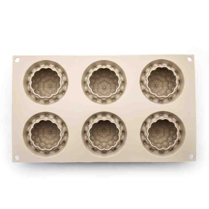 Форма силиконовая Silikomart SEGRETI DEL BOSCO Лесной секрет серая, (Италия)