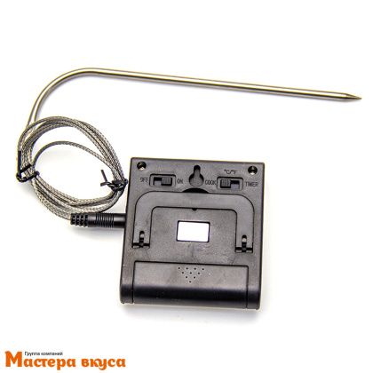 Термометр выносной с термощупом и ЖК экраном электронный