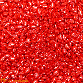 Посыпка 3D Губы красные, 50 гр 