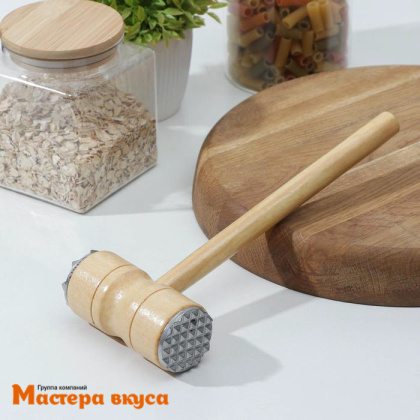 Молоток "Русская душа", сталь/дерево, 26*9,5 см (подходит для шоколадной бомбы)
