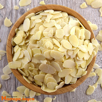 Лепестки МИНДАЛЯ бланшированные Орехпродукт, 0,9 мм, 500 гр