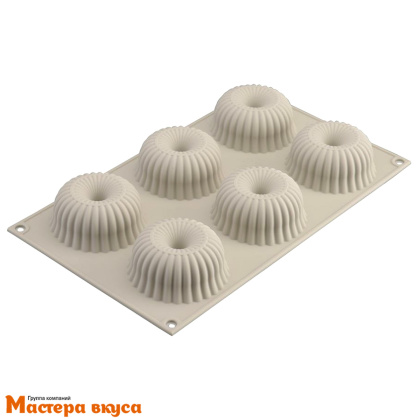 Форма силиконовая Silikomart RAGGIO MINI Мини Радиус серая, (Италия)