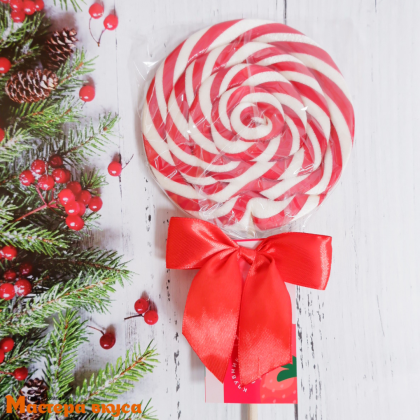 Карамель леденцовая   ЛОЛЛИ БОЛЬШОЙ ДИСК, 110 г (d 10 см) SN