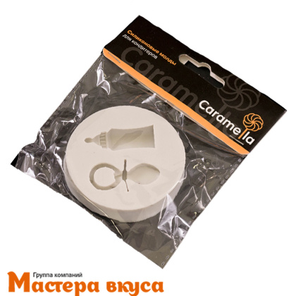 Молд силиконовый БУТЫЛОЧКА И ПУСТЫШКА, 6 см