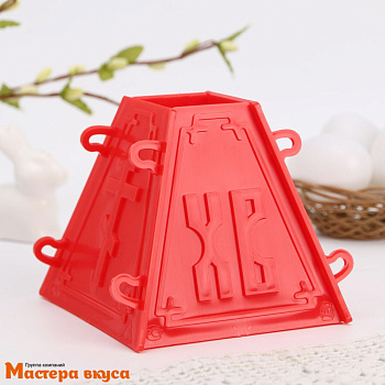 Пасочница ПАСХАЛЬНАЯ КОМПОЗИЦИЯ №5, 11*11 см