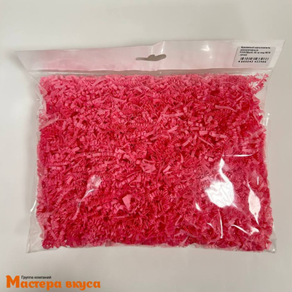 Бумажный наполнитель декоративный, РОЗОВЫЙ, 50 гр