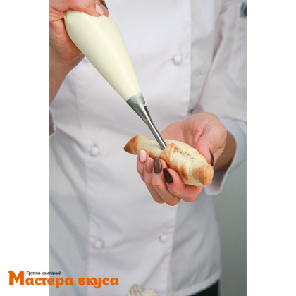 Насадка стальная для Заварного крема, d 10мм h 75мм (трубочка)