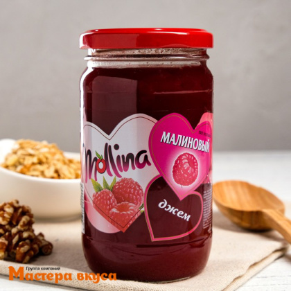Джем Mollina МАЛИНОВЫЙ, 450 гр 