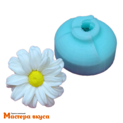 Молд силиконовый  3D РОМАШКА, изд d55мм h29 мм (~20гр)
