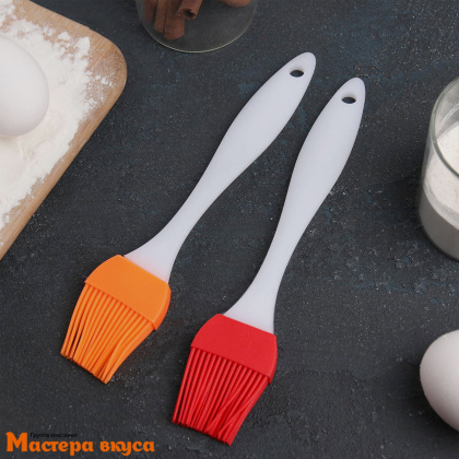 Кисть силиконовая 20*4 см "Фобос"