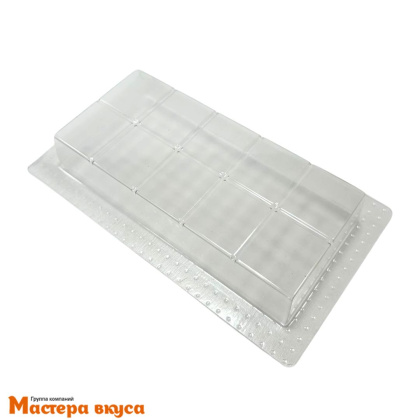 Форма для шоколада пластиковая, плитка ДУБАЙСКИЙ ШОКОЛАД, 177*103 мм 