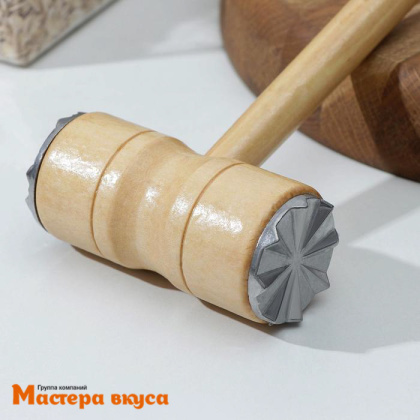 Молоток "Русская душа", сталь/дерево, 26*9,5 см (подходит для шоколадной бомбы)