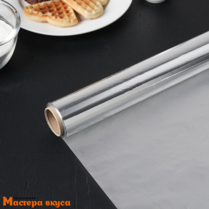 Фольга для выпечки 29 см (10 м), толщина 14 мкр "Особо прочная, САЯНСКАЯ