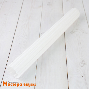 Набор палочек-дюбелей для укрепления уровней торта (пластиковая ось), 23 см, d2,5 см, 4 шт