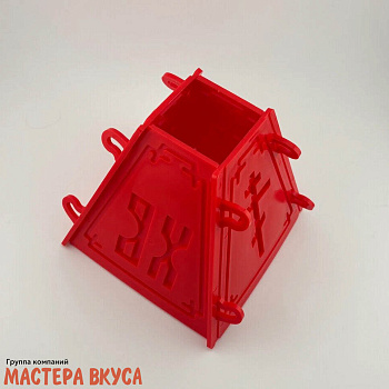 Пасочница ПАСХАЛЬНАЯ КОМПОЗИЦИЯ №1, 11*11 см