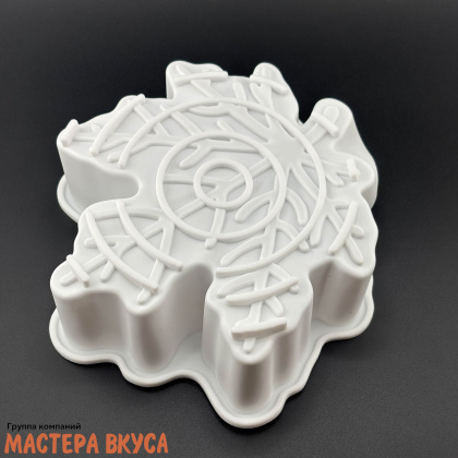 Форма силиконовая, для корпусных и муссовых десертов КЛЕНОВЫЙ ЛИСТ 3D, D~13,5*16см h~5,3см