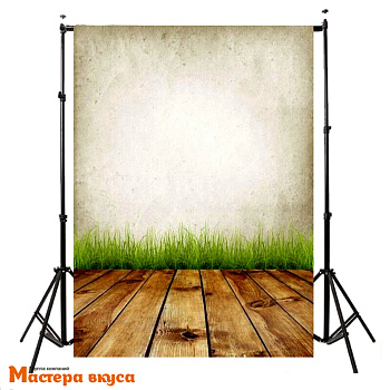 Фотофон ДЕРЕВО И ТРАВА,  бумага  70*100 см