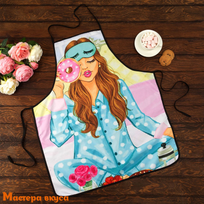 Фартук "Милая" 70*80см, 100% полиэстер Этель