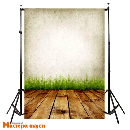 Фотофон ДЕРЕВО И ТРАВА,  бумага  70*100 см