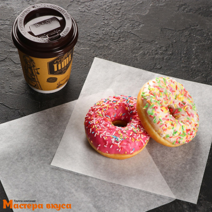 Бумага парафинированная жиростойкая 28*19 см, (упак 5 листов)