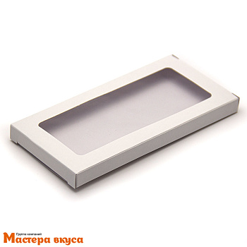 Упаковка для шоколадной плитки 171*80*14 мм, (белая)