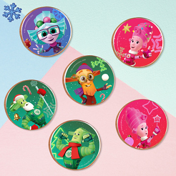 Фотопечать Фиксики, для печенья, № 121