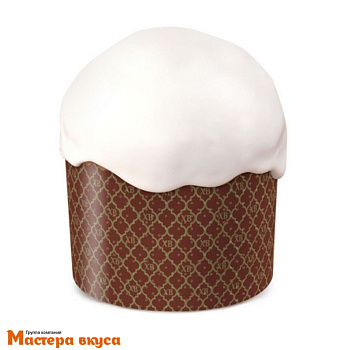 Форма бумажная для кулича (120-150гр) d70*h60 мм ХВ ЗОЛОТО