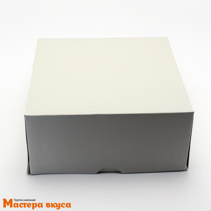 Короб для торта без окна 255*255*120 мм, белый