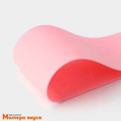 Коврик текстурный силиконовый (рельеф) для айсинга "Розы", 37,5*8 см