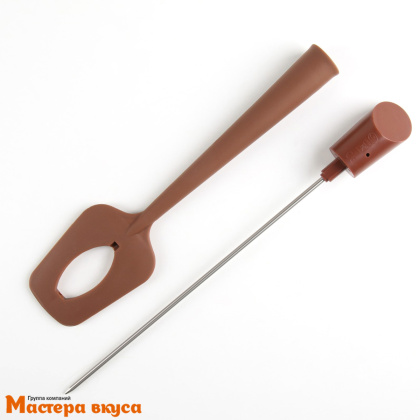 Термометр-игла (термощуп) с ЖК экраном (min 0C/ max +300С) + лопатка "Шоколад"