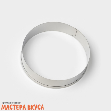 Набор вырубок металл КРУГ, d~7/6/5,5/4,5/4см, (набор 5 шт)