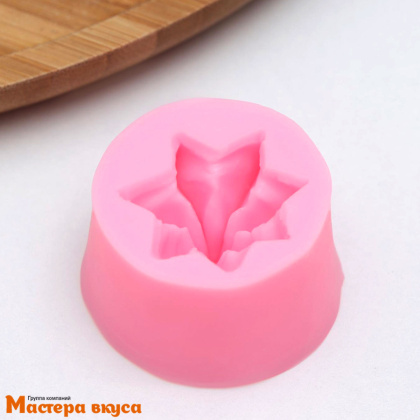Молд силиконовый ЗВЕЗДОЧКА, 3,5*3,5*2,5 см