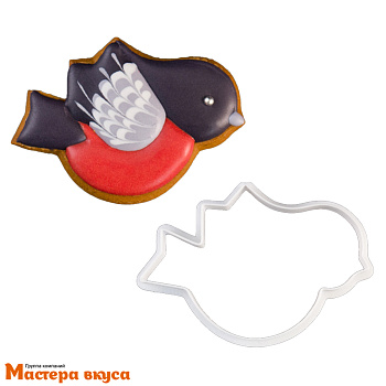 Вырубка пластик  СНЕГИРЬ, 10*6,7 см