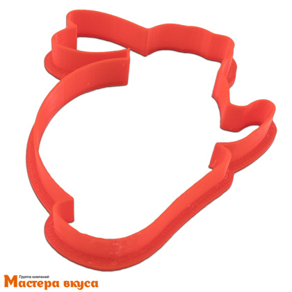 Вырубка пластик КРОЛИК ПАСХАЛЬНЫЙ, 9,7*8 см