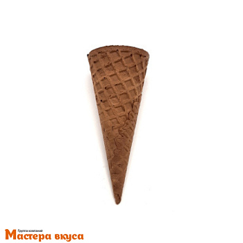 Вафельный рожок 110 КАКАО ,ровный край 