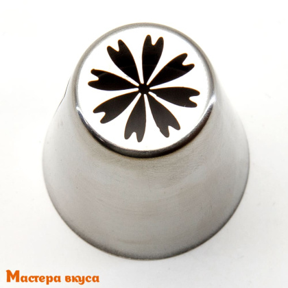 Насадка стальная РОМАШКА, 25 мм,  (BX0054)