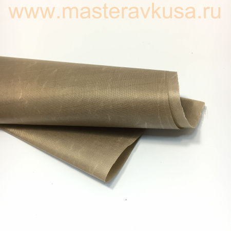 Коврик (лист) для выпечки тефлон антипригарный (коричневый), 60*40см Caramella