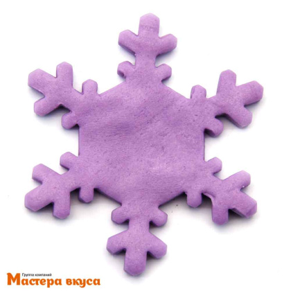 Вырубка пластик  СНЕЖИНКА, 8 см 