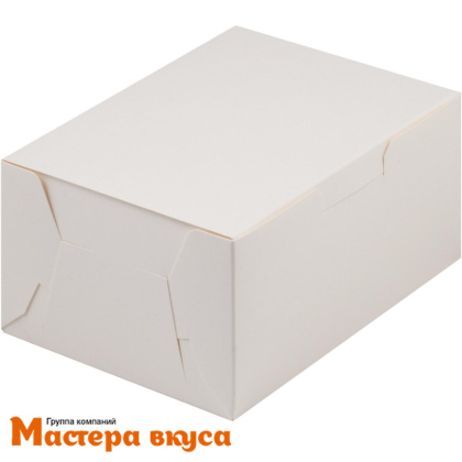 Упаковка для сладостей без окна 150*110*60 мм (белая)