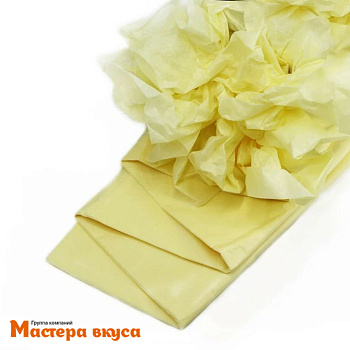 Бумага упаковочная тишью ШАМПАНЬ 50*66 см (упак 10листов) 