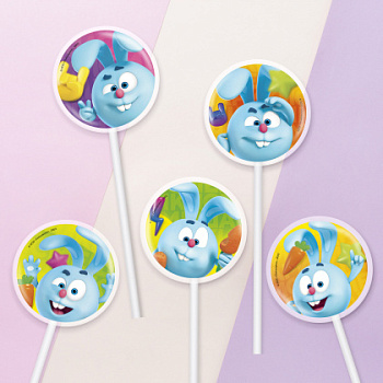 Фотопечать Смешарики, для леденцов, № 10