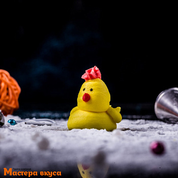 Сахарная фигурка ЦЫПЛЁНОК, h~2,5см 