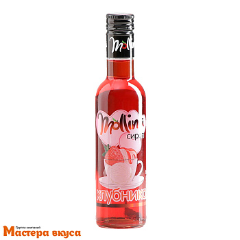 Сироп Mollina  КЛУБНИЧНЫЙ, 345г