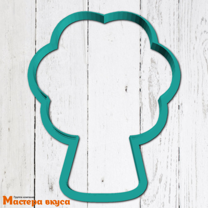 Вырубка пластик БУКЕТ, 9 см