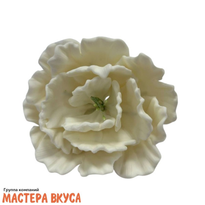 Сахарное украшение ПИОН микс, d ~7см 