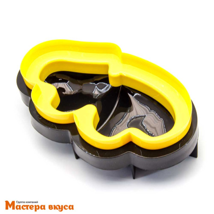 Форма силиконовая Pavoni ВЛЮБЛЕННЫЕ (форма+вырубка) 1200мл, (Италия)