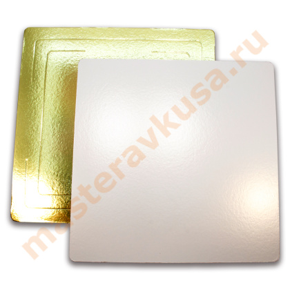 Подложка 3,2 мм, 300*300 мм золото/белый жемчуг